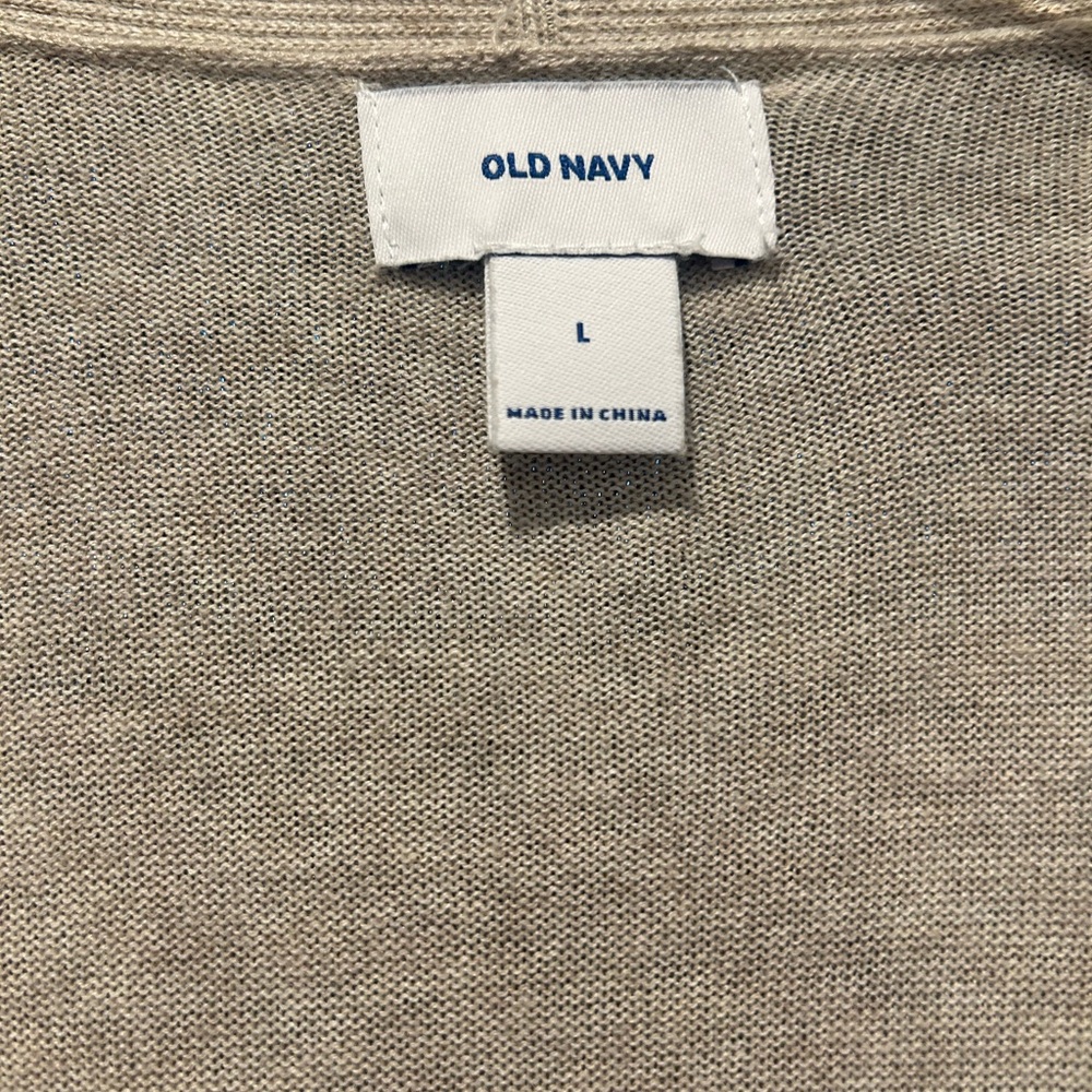 Old Navy cream cardigan